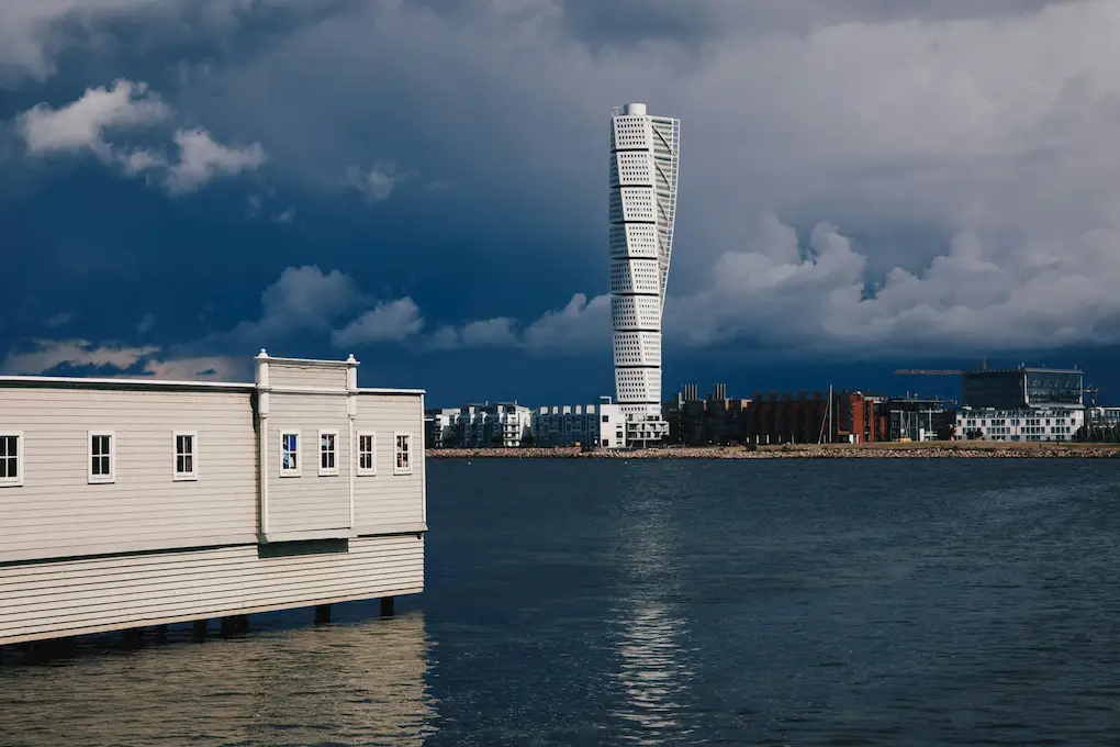Vy över Turning Torso