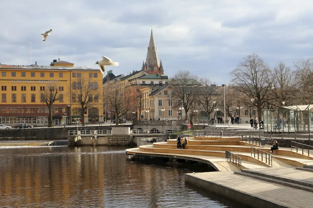 Vy över Örebro